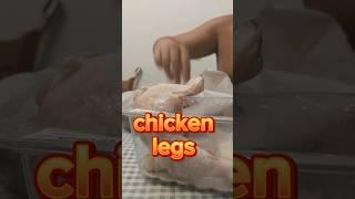 Fast protein dinner //chicken  legs