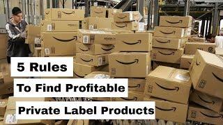 Amazon FBA For Beginners - 5 Tips To Find Great Private Label Products 2019