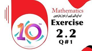 Class 10 Maths - Exercise 2.2 Question 1 | MathPhys Insight