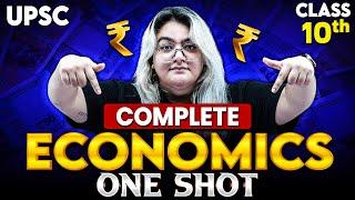 Complete Economy in 1 Shot! | Class 10th NCERT | Free UPSC Preparation