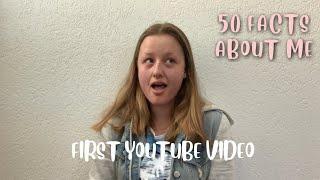 My first YouTube video | 50 RANDOM FACTS ABOUT ME | bibi pulles