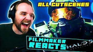 FILMMAKER REACTS: HALO 5 (2015) | [ALL CUTSCENES!] | IS IT ANY GOOD!?