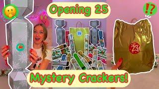 [ASMR] OPENING 25 MYSTERY ADVENT CALENDAR *CRACKERS!!*⁉️ (100+ FINDS!!🫢) | Rhia Official