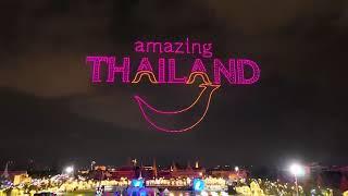 Thailand Songkran New Year Drone Show