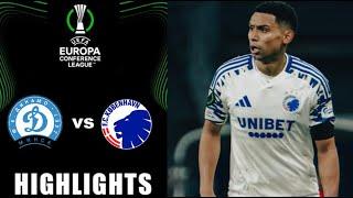 Dinamo Minsk vs FC Copenhagen 1-2 Hightlights | UEFA Conference League 2024/2025