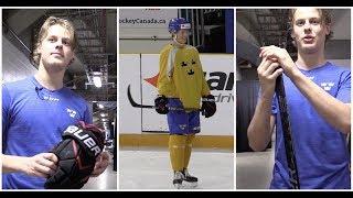 How Adam Boqvist choses sticks, gloves and skates.