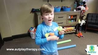 Using Pool Noodles in Play Therapy