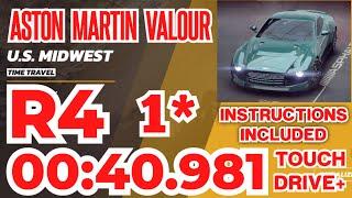 Asphalt UNITE - ASTON MARTIN VALOUR Grand Prix Round 4 | 1⭐ Touchdrive Instructions | Time Travel