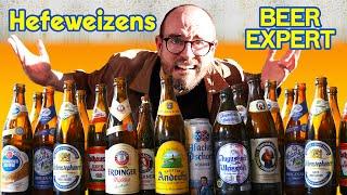 Beer expert blind tests classic Hefeweizens