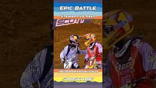 Epic Supercross Battle Jacksonville Supercross 2009 - Stewart vs Reed #supercross #supermotocross