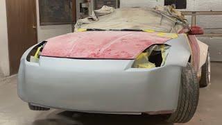 CUSTOM WIDEBODY KIT PROCESS FOR 350z ️ #shorts #explore #widebody #nissan #fabrication #jdm #fyp