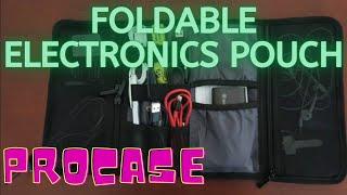 ProCase Electronic Organizer Cord Pouch | A Great "Burrito" Travel Case