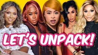 LET'S UNPACK THE DRAMA! CAM NEWTON'S EX SPEAKS OUT, ICE SPICE EXP0$ED, TAMAR BRAXTON CRASHES OUT