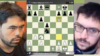 MVL Sacs His Queen In The Opening Against Hikaru || RCC 2022