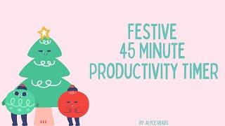 45 Minute Productivity Timer | #timer #writers