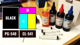 Canon Inkjet Cartridge Refill Kit - PG 540 and CL 541