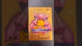 Gold Card: Pikachu Mega Diancie #pokémon