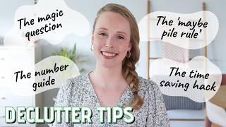 10 Decluttering Techniques to Declutter FASTER & BETTER | Declutter Like a PRO