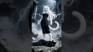 Mother Cat’s Revenge: Protecting Her Kitten!  | AI Cat Story #shorts #cat #kitten #story #ai