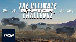 Ultimate Raptor Challenge: F-150 R vs Ranger vs Bronco Raptor!