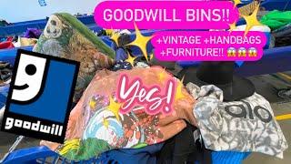 Let’s GO To Goodwill Bins!! Let’s Go Straight To NEW Bins!! Picking Items Worth $50 $100 $200! +HAUL