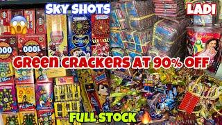 Cheapest Cracker Wholesaler In Delhi NCR  / Green Crackers At 90% Off  (Full Stock) SkyShots 