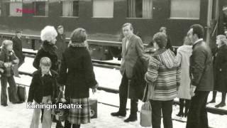 Koningin Beatrix en het spoor