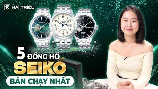 Top 5 đồng hồ Seiko cơ nam BÁN CHẠY NHẤT