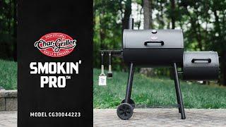 Char-Griller Smokin’ Pro™ Barrel Grill and Offset Smoker