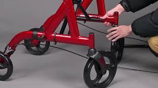 How to Assemble Upright Walker - Yescom