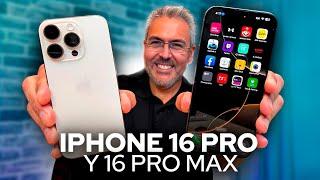 iPhone 16 pro y iPhone 16 Pro Max más grandes, más potentes, más batería, mejores cámaras  Review