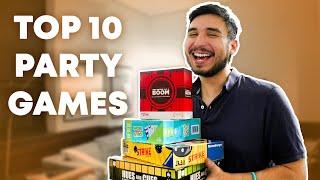 Top 10 PARTY GAMES that make game night BETTER!