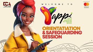 YAPPI Orientation & Safeguarding Session.