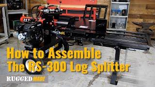 Unboxing and Assembling the RuggedSplit 300-Series Log Splitter