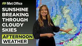 30/06/24 – Mostly dry with sunny spells – Afternoon Weather Forecast UK – Met Office Weather