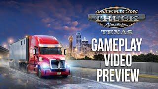 American Truck Simulator - Texas DLC Gameplay Video