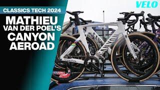 Mathieu Van der Poel's Canyon Aeroad. A World Champ's wonder.