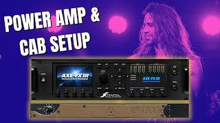 Best of Both Worlds LIVE Setup with a Modeller | DI + Power Amp Cab feat Redsound