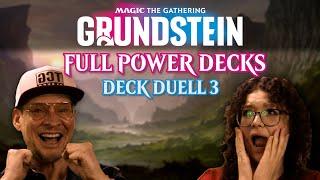 MTG Grundstein Full Power Deck Duell 3 | Magic the Gathering deutsch | Foundations | Trader Duel