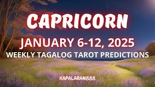 WOW! CONGRATULATE YOURSELF 6 MONTHS FROM NOW! ️ CAPRICORN JANUARY 6-12, 2025 WEEKLY #KAPALARAN888