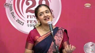 Spoorthi Rao (Vocal Concert) - Mudhra's 29th Fine Arts Festival