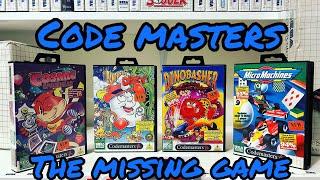 Code Masters The Missing Master System Game.