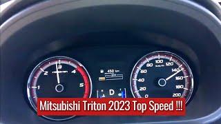 Mitsubishi Triton 2023 Top Speed !!!