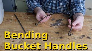 How to make heavy steel bucket handles