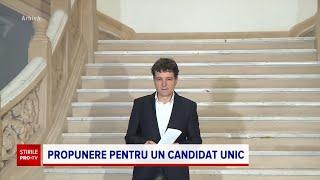 Nicuşor Dan: Ar fi bine să rămână un singur candidat al partidelor de dreapta la prezidenţiale