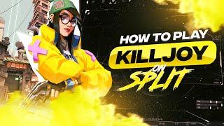 BEST Killjoy Setups & Guide For Split - Valorant Tips & Tricks