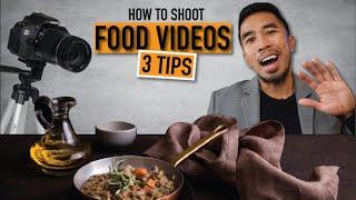 How To Shoot A Professional Food Content Video | Mitchel Dumlao