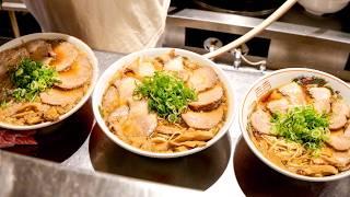 中毒性がハンパない。開店前→開店後もずっと行列の大阪最強のラーメン店丨THE BEST Ramen in Osaka