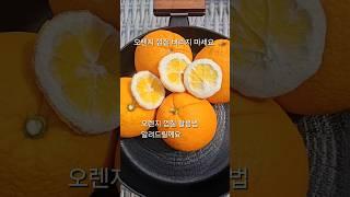 오렌지 껍질 버리지마세요 오렌지껍질 활용법 알려드릴께요