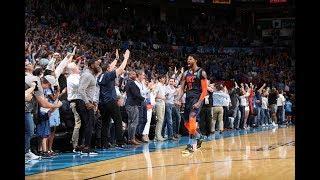 雷霆18-19赛季十佳球 Oklahoma City Thunder Top 10 Plays of the 2018-2019 NBA Season